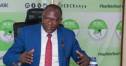 IEBC Chairperson Erastus Edung Ethekon. PHOTO/ IEBC