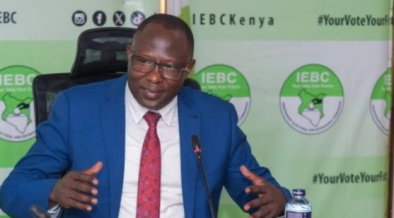 IEBC Chairperson Erastus Edung Ethekon. PHOTO/ IEBC