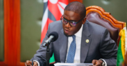 Nairobi Governor Sakaja meets leadership from national and county road agencies, engineers and the Nairobi River Commission at City Hall to review progress of ongoing Nairobi Rising projects on roads, housing, lighting and river rehabilitation on May 5, 2026. PHOTO/ Johnson Sakaja