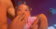 A child being given marijuana PHOTO/X