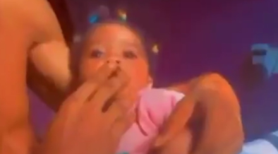 A child being given marijuana PHOTO/X