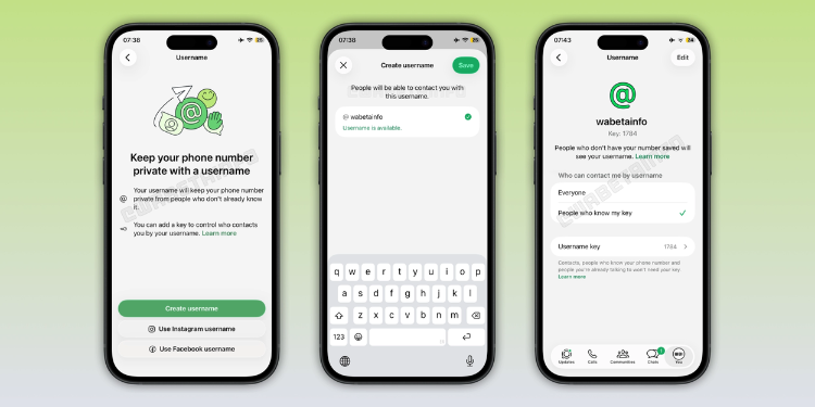 WhatsApp Launches Username Reservations, Makes Feature Optional