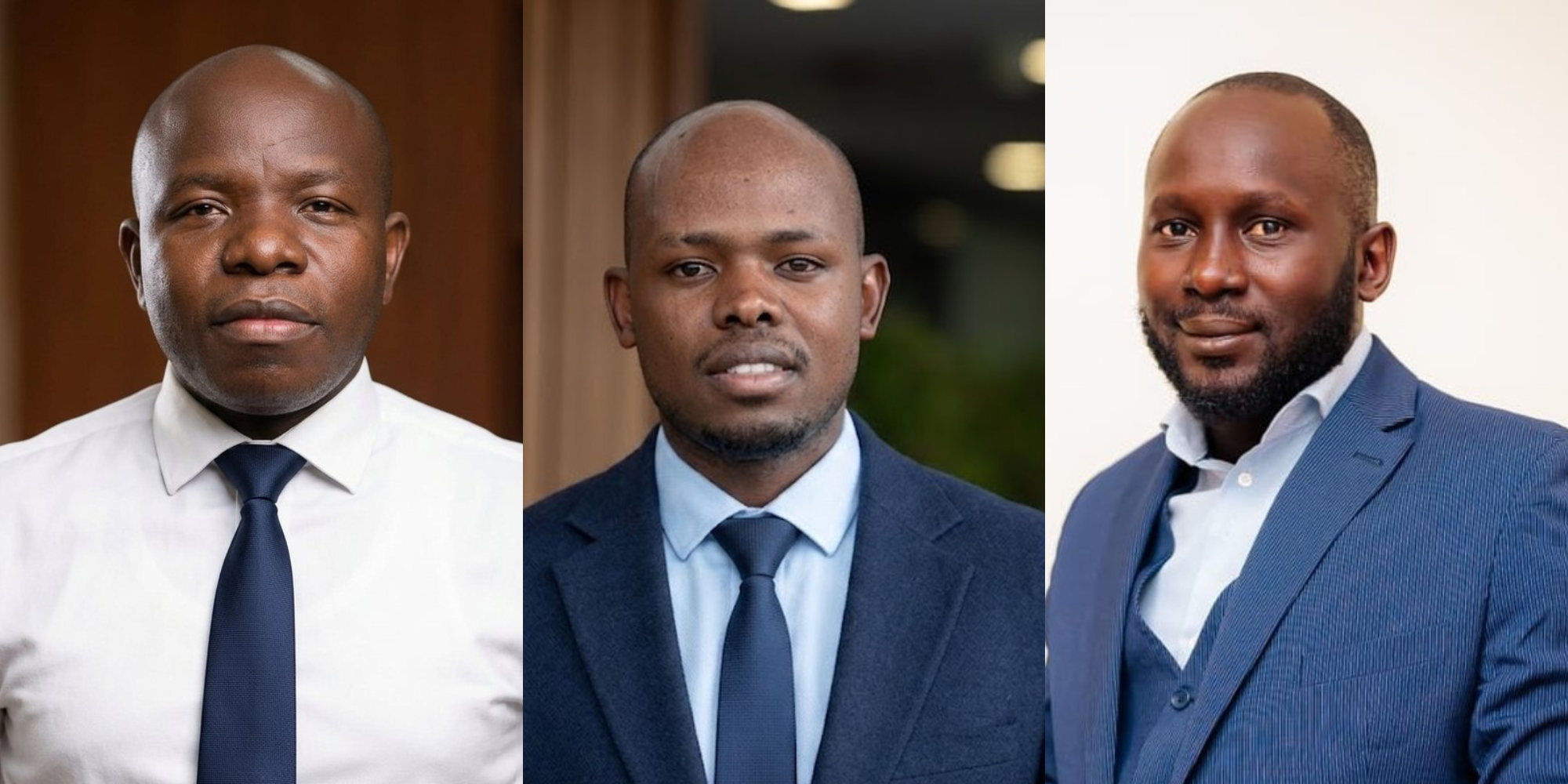 From left: Joshua Oluoch (Lead Technology Consultant), Abel Mokua (Marketing Consultant) and Ronald Ayieta (Lead Consultant). PHOTO/Doran & Declan