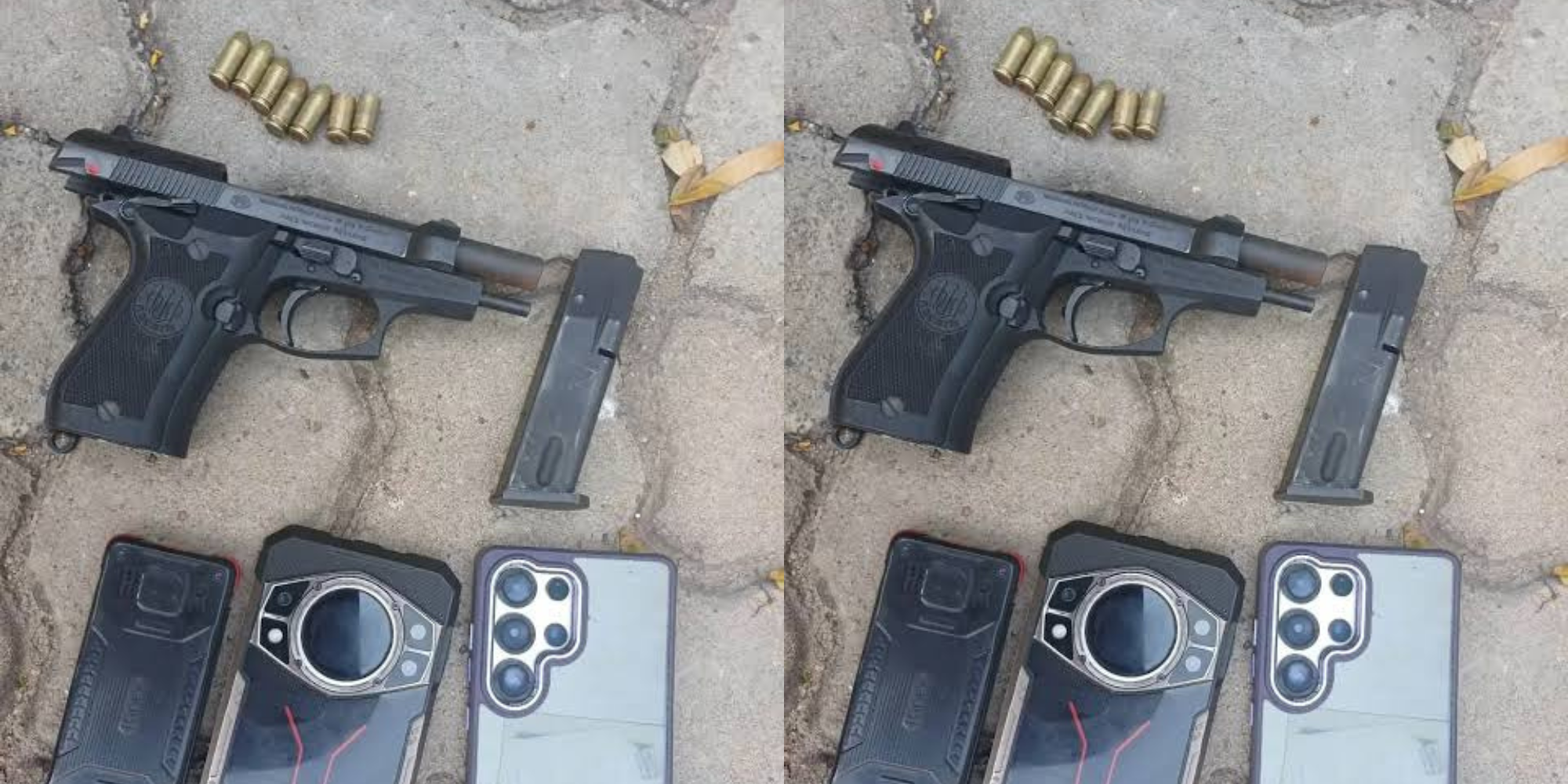 A photo of Judge's Missing Pistol Linked to Westlands Restaurant Robbery.Photo/ DCI
