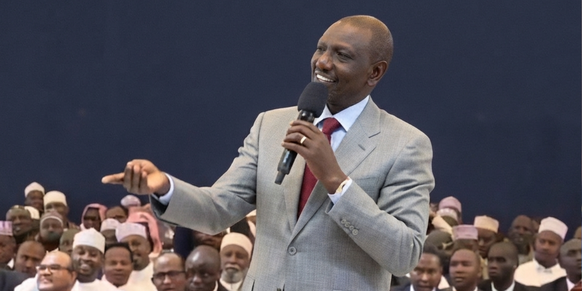President William Ruto addresses Sheikhs during a meeting at statehouse on August 5, 2026. PHOTO/ Screengrab