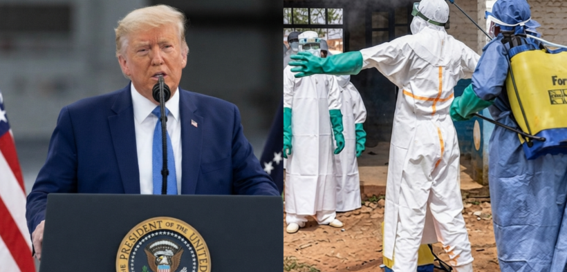 Trump praises Uganda’s Ebola response as the US announces Ksh 31 billion funding for outbreak control after Kenya blocked a Laikipia-based facility.