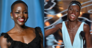 A photo collage of Lupita Amondi Nyong'o. PHOTO/ Getty Images