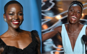 A photo collage of Lupita Amondi Nyong'o. PHOTO/ Getty Images