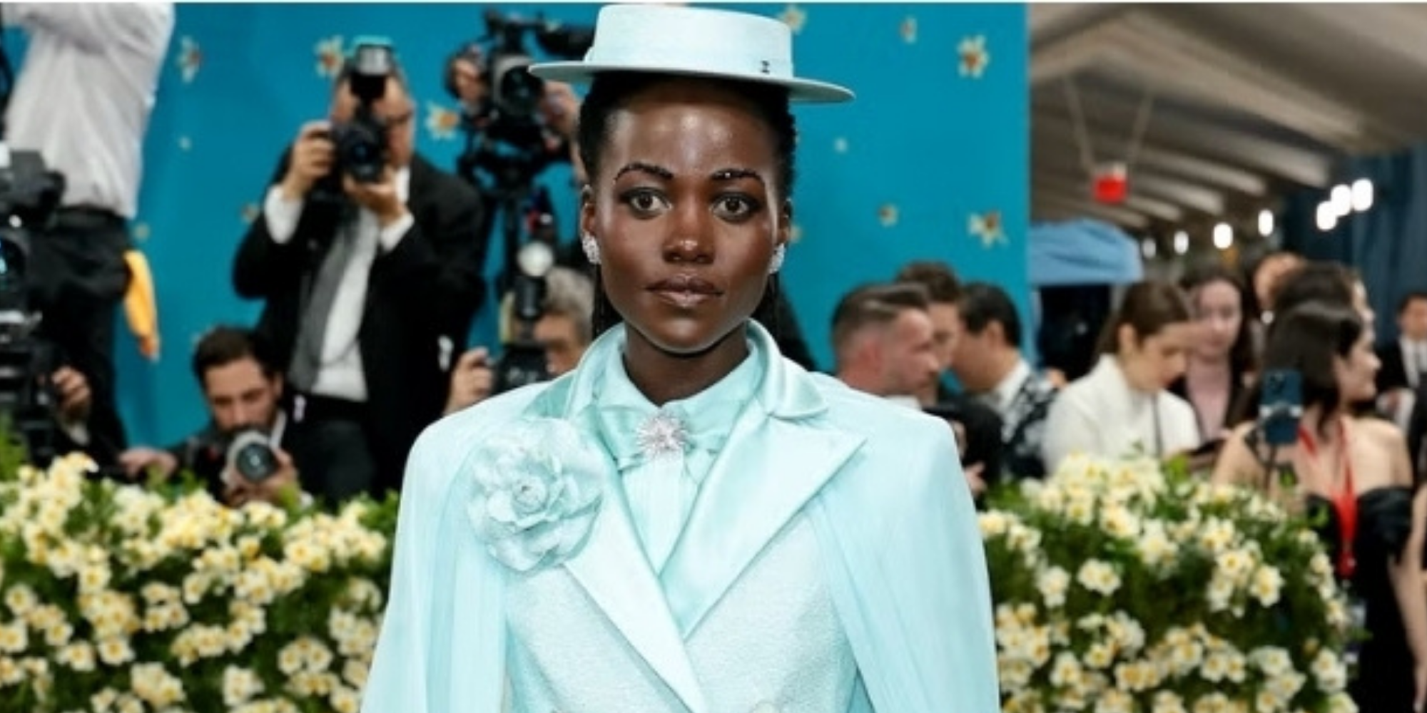 A photo of Lupita Nyong’o at the 2025 Met Gala. PHOTO/ Dimitrios Kambouris, Getty Images