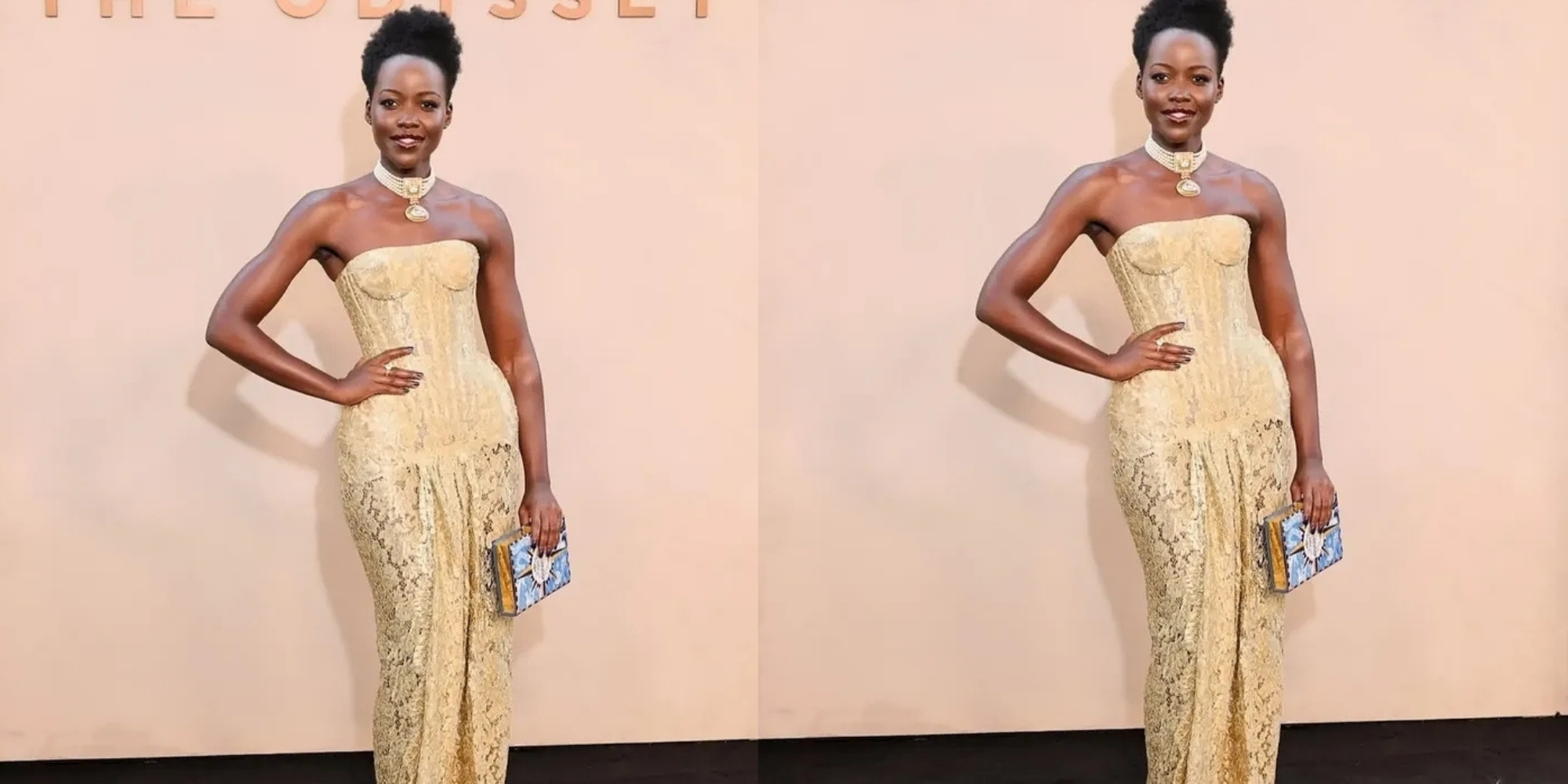 A collage photo of Lupita Amondi Nyong'o. PHOTO/ Lupita Nyong'o Ig