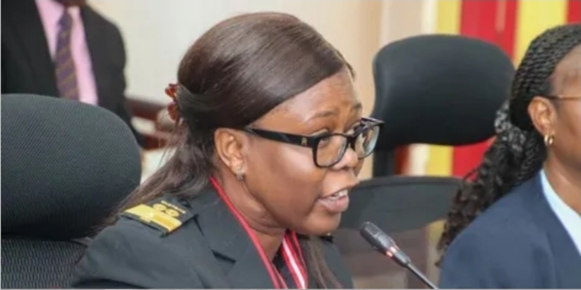 KRA Commissioner for Customs and Border Control Lilian Nyawanda appearing before the National Assembly's Trade Committee on Thursday, July 16, 2026. PHOTO/Parliament of Kenya Facebook 