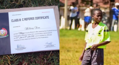 Hillary Siva: The 16-Year-Old Referee Dreaming of the World Cup