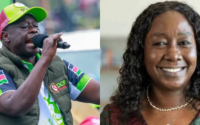 A collage photo of Gachagua and Dr Victoria Mutiso. Photo/ File
