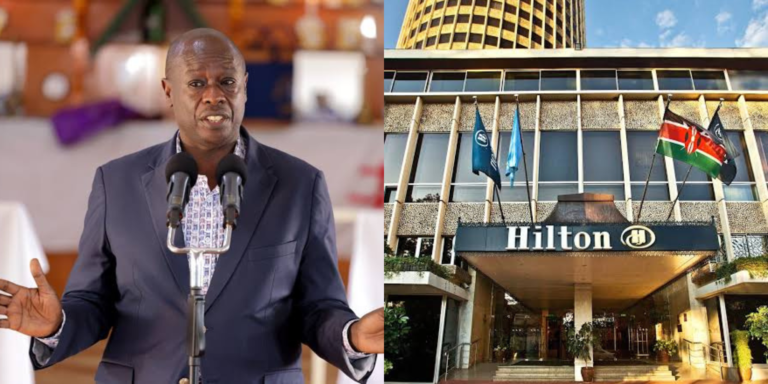 A collage photo showing Nakumatt supermaket the company gachagua claimed their closure were as a result of the new administration. Photo / Courtesy