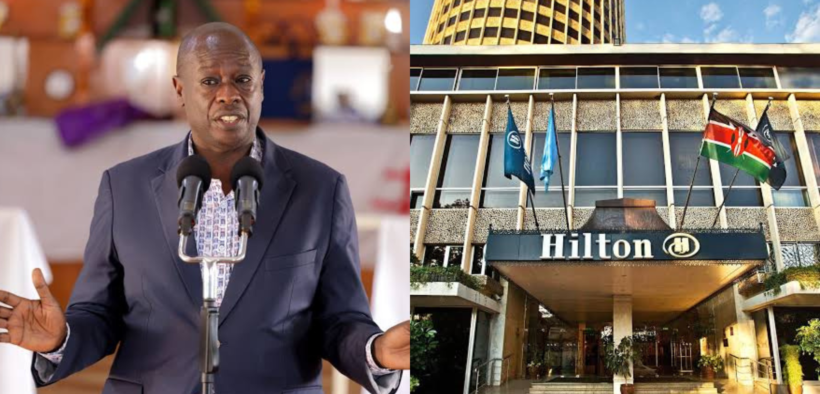 A collage photo showing Nakumatt supermaket the company gachagua claimed their closure were as a result of the new administration. Photo / Courtesy