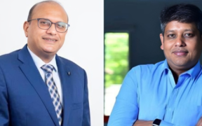 A photo of Mr Roshaan Kulpoo - Vice President Africa for Xoxoday and Mr Sumit Khandelwal Chief Executive Officer for Xoxoday. Photo/ Xoxoday