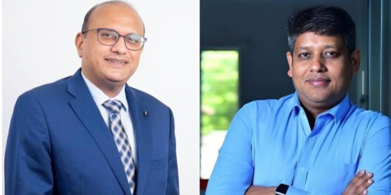 A photo of Mr Roshaan Kulpoo - Vice President Africa for Xoxoday and Mr Sumit Khandelwal Chief Executive Officer for Xoxoday. Photo/ Xoxoday