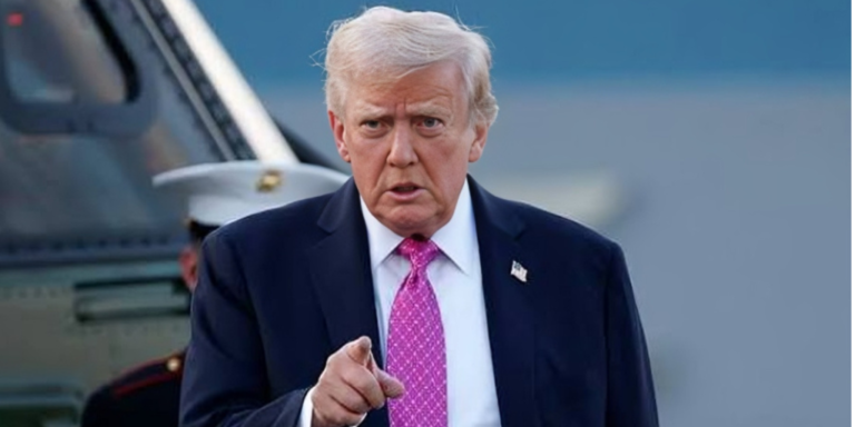 A photo of President Donald Trump . Photo / White House