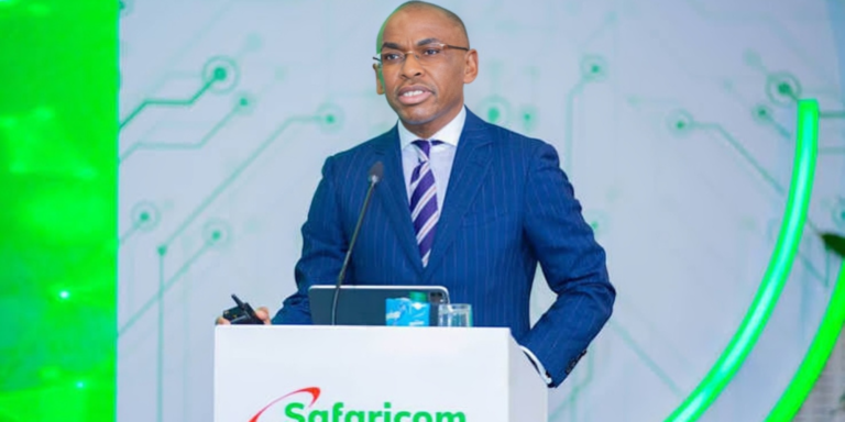 A photo of Safaricom CEO Peter Ndegwa. Photo/ Safaricom