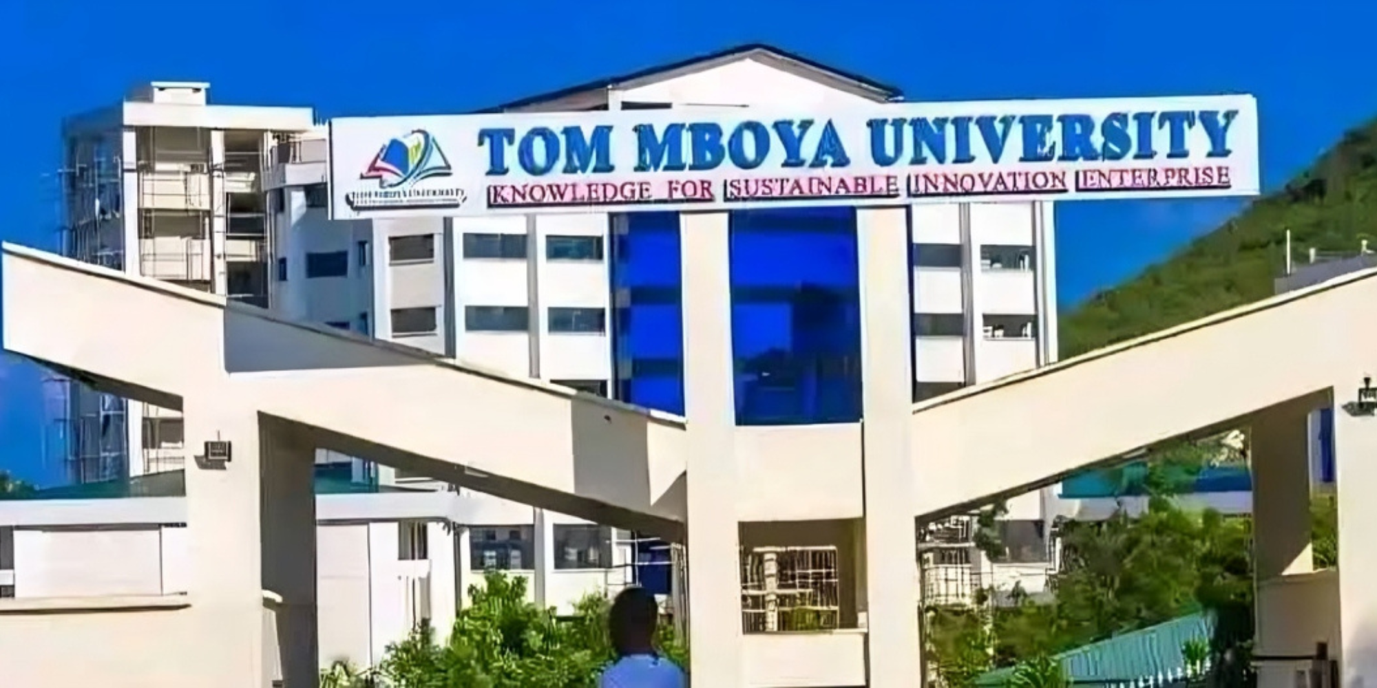 A photo of Tom Mboya University administration block. Photo/ File