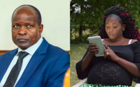 A photo of former Migori governor and the late Sharon Otieno . Photo/ Courtesy