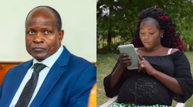 A photo of former Migori governor and the late Sharon Otieno . Photo/ Courtesy