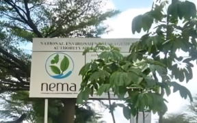 A photo showing NEMA billboard . Photo /NEMA