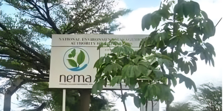 A photo showing NEMA billboard . Photo /NEMA