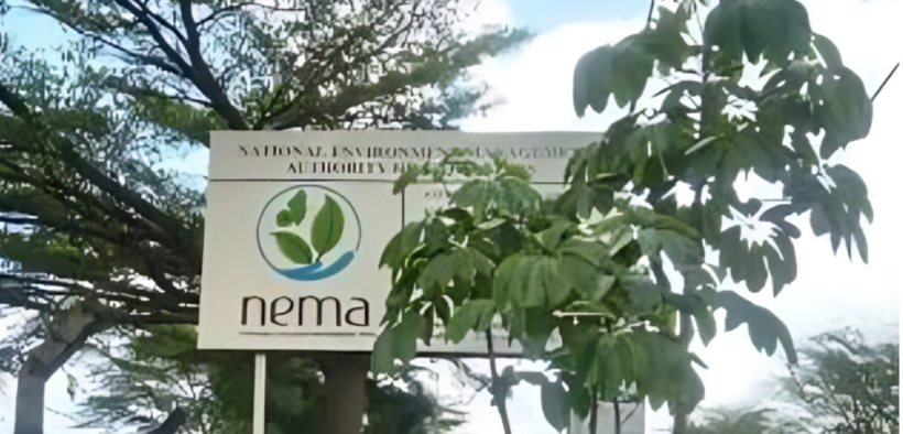 A photo showing NEMA billboard . Photo /NEMA