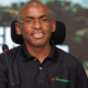A photo showing Peter Ndegwa , the CEO of Safaricom during a past Annual General Meeting . Photo/ Safaricom