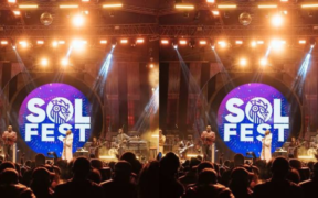 A photo showing Solfest show performance on stage. Photo Courtesy
