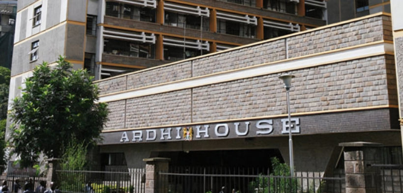 A photo showing the building of Ardhi house. Photo / File