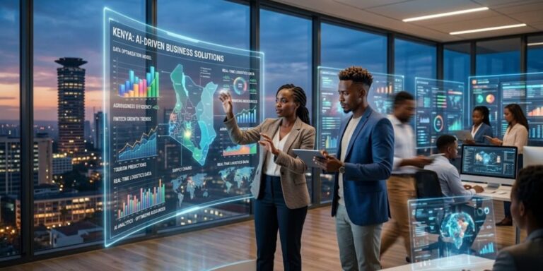 Kenyan firms adopt new digital technologies.PHOTO/GEMINI