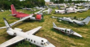 Wilson Airport Choked as 90 Abandoned Planes Take Up Space