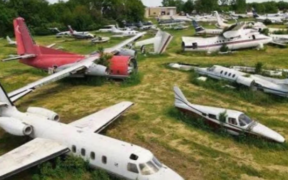 Wilson Airport Choked as 90 Abandoned Planes Take Up Space