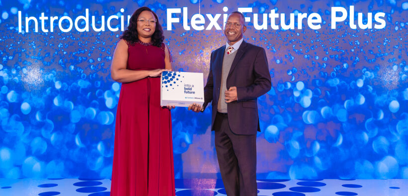 A photo of SanlamAllianz officials during the launch of Flexi Future in Nairobi. PHOTO/Sanlam