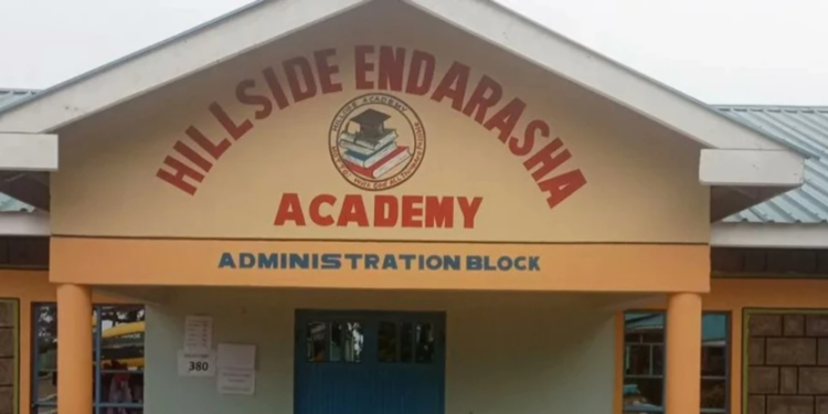 Hillside Endarasha Academy Administration block PHOTO/Citizen