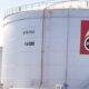 The image shows large industrial petroleum storage tanks operated by the Kenya Pipeline Company (KPC) at one of their fuel storage depots. PHOTO/KPC