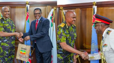 The meeting underscored the strategic importance of Kenya–Ethiopia defence relations within the wider regional security architecture. PHOTO/ KDF