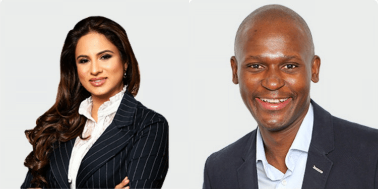 A collage photo of Mariam Cassim and Matimba Mbungela, who joined the Safaricom PLC Board as Non-Executive Directors effective August 13, 2026. PHOTO/ Vodacom Group