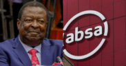 A photo collage of Prime Cabinet Secretary Musalia Mudavadi on October 17, 2022 and Absa Bank headquarters in Westlands. PHOTO/Nation/Uzamart