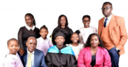A photo of Senator Boni Khalwale, his late wife Gloria Khalwale and their children during the graduation of his son Engine Kukaste Khalwale in 2025. PHOTO/ Boni Khalwale X
