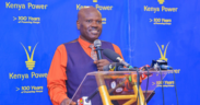 Photo of Kenya Power and Lighting Company Managing Director Joseph Siror During the State of the Grid Briefing at Sarova Stanley on August 11. PHOTO/ Kenya Power & Lighting Company X