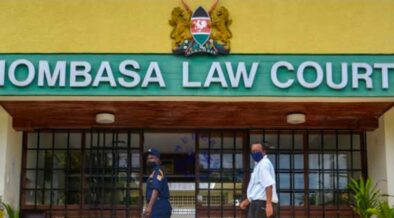 Entrance to High Court Mombasa PHOTO/Nation