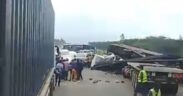 Accident reported at Salgaa Simba Cement. PHOTO/ SCREENGRABM
