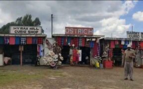 View Point shops along Nairobi-Nakuru highway face demolition.PHOTO/ Samuel Mwangi FB.