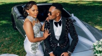 Size 8 and her husband DJ Mo PHOTO/Size 8