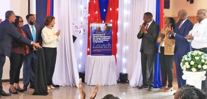 The official unveiling of the Governance & Wealth Management for Large Corporate Family Businesses Programme at Strathmore Business School. PHOTO/File