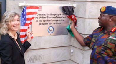 The unveiling ceremony PHOTO/KDF