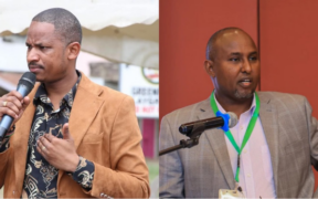 A collage of Babu Owino and Junet Mohamed PHOTO/NMG